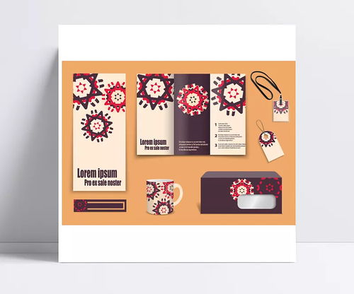 紅色星狀花紋企業(yè)vi模板圖片 矢量素材,廣告設(shè)計(jì),vi設(shè)計(jì),吊牌,工作牌,杯子,紙巾盒,三折頁傳單,dm單,展架,公司vi模板,vis識(shí)別系統(tǒng),企業(yè)vi設(shè)計(jì) fresh